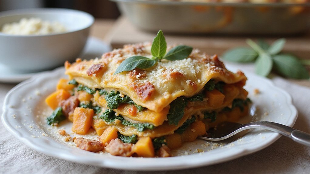 butternut squash lasagne recipe