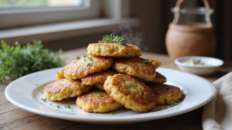 cauliflower cheese leek latkes