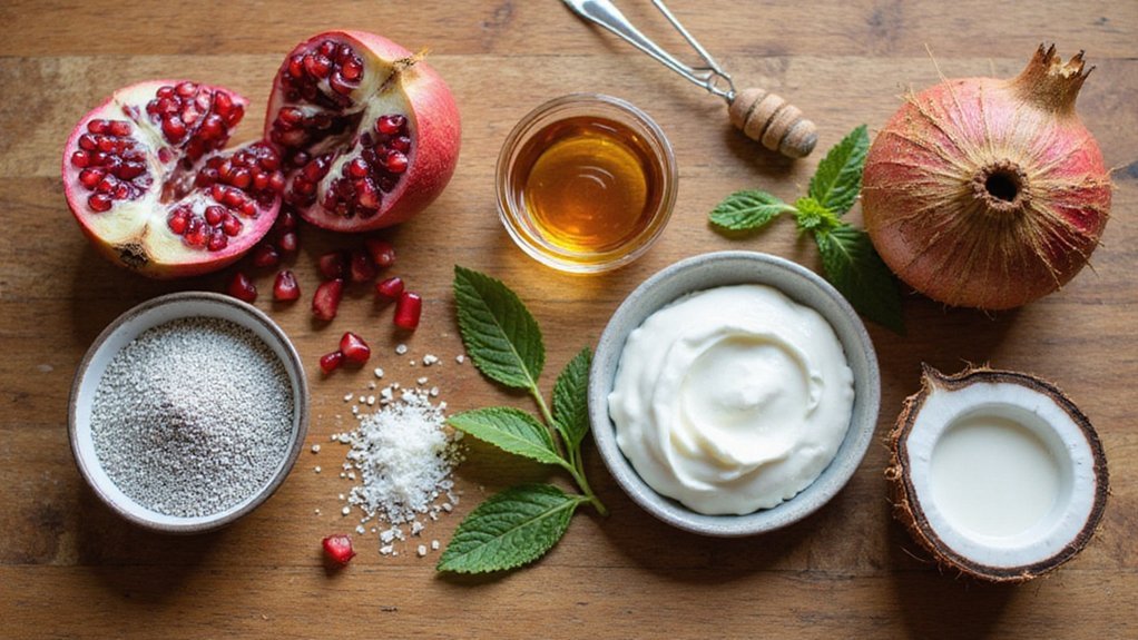 chia seed coconut pudding