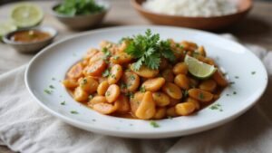cozy butter bean dish