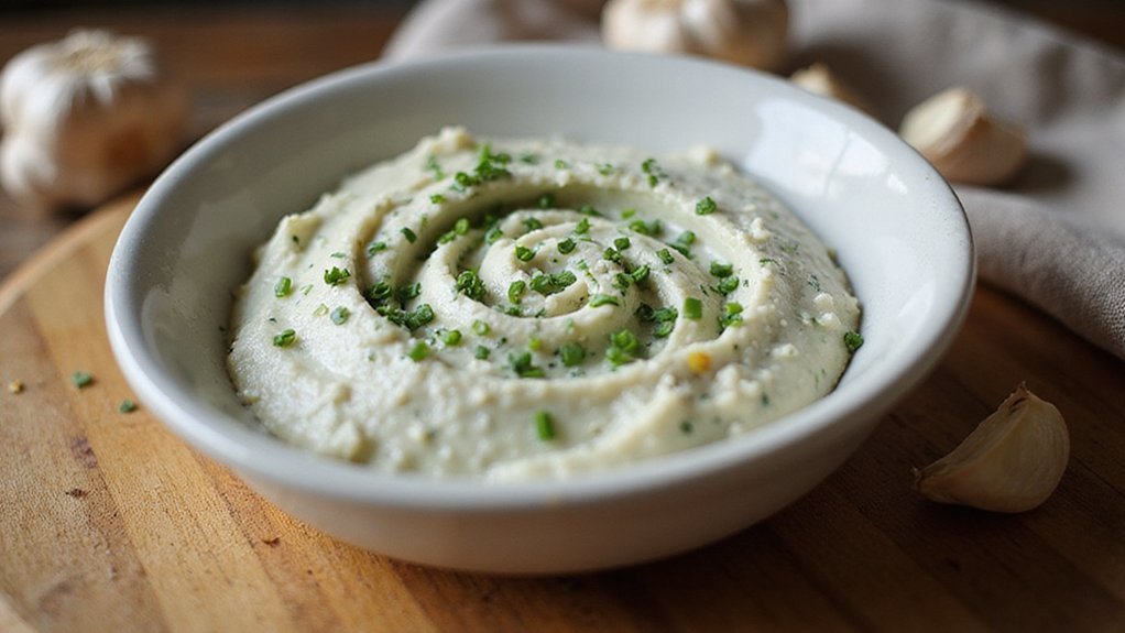 creamy non dairy herb spread