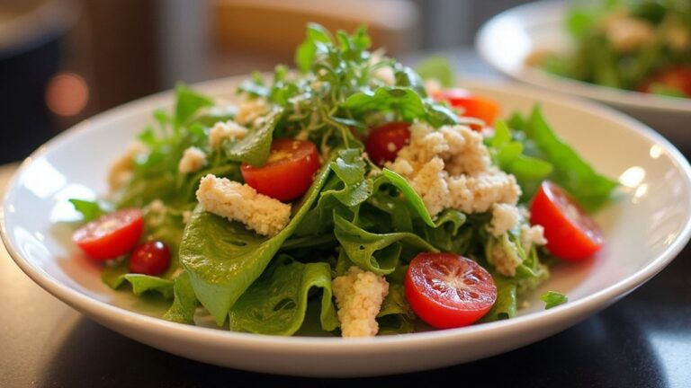 crisp salad with apples