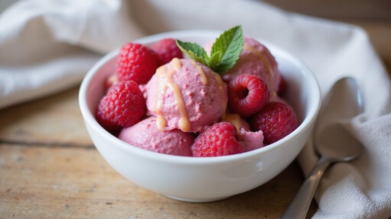 delicious raspberry yogurt treat