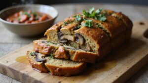delicious roasted tomato mushrooms