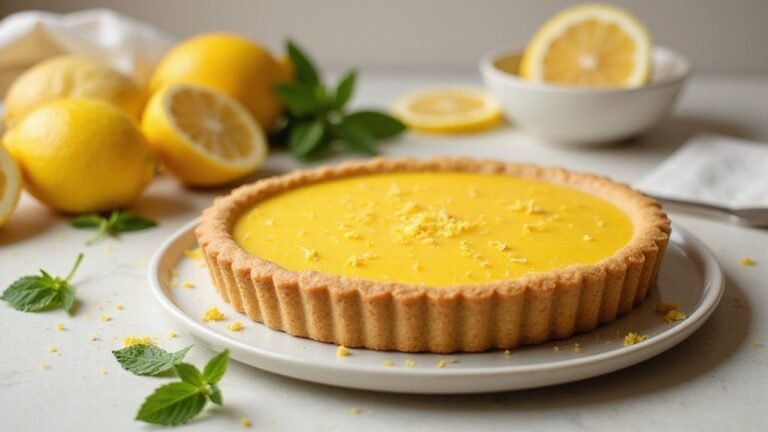 gluten free lemon tart recipe