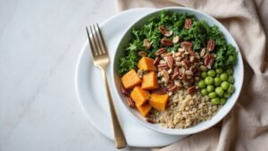healthy colorful salad recipe