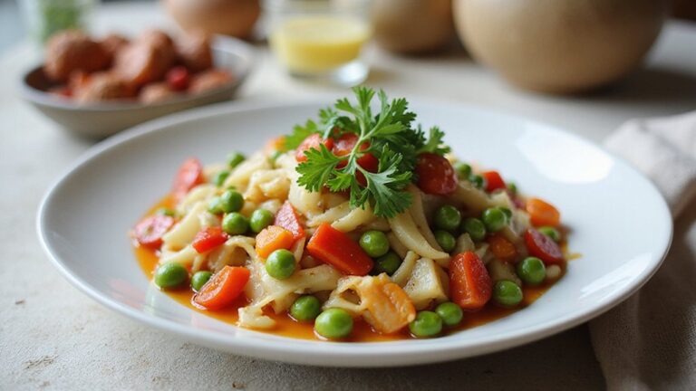 healthy fennel pepper dish