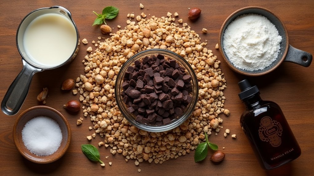 nutty chocolatey truffle delights