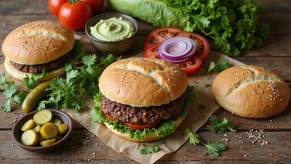 plant powered burger recipe