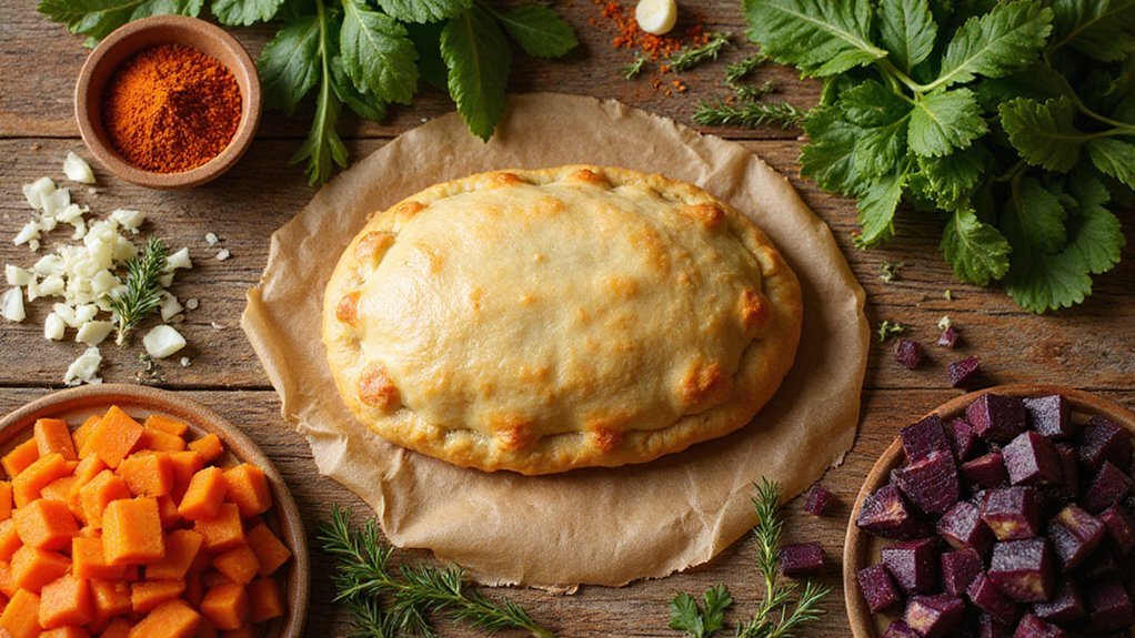 smoky veggie wellington ingredients