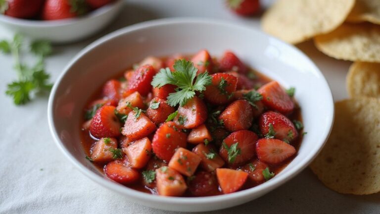 spicy strawberry salsa delight