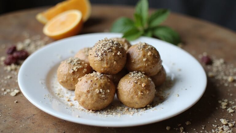 tahini energy protein balls