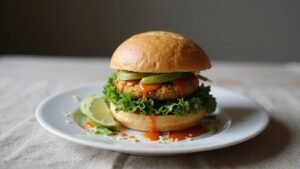 thai chickpea burger recipe