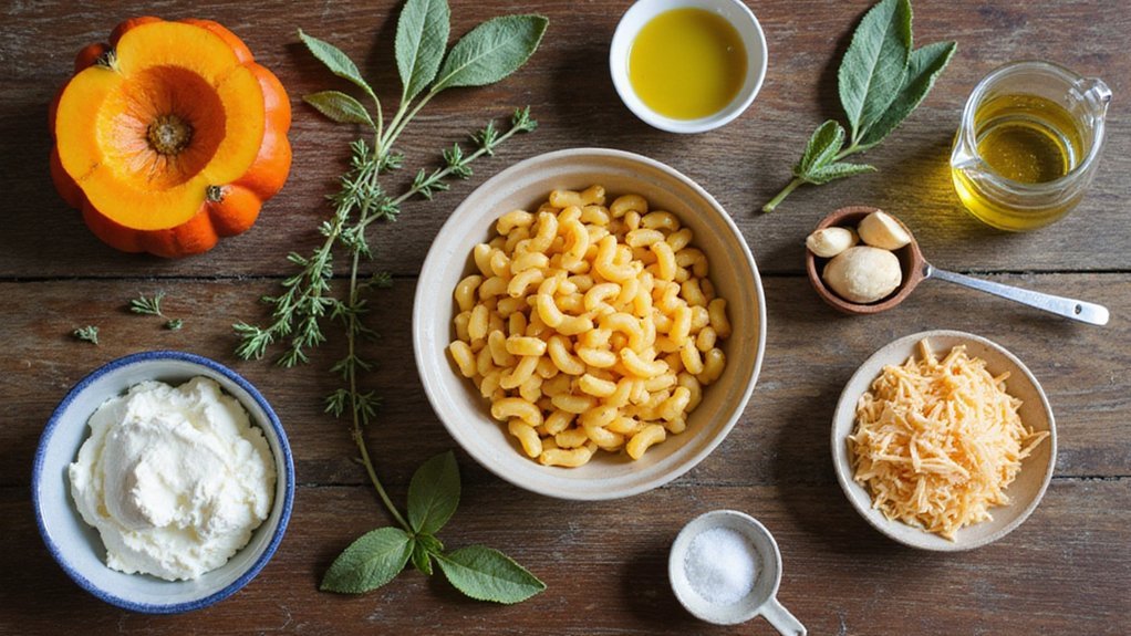 vegan butternut squash macaroni
