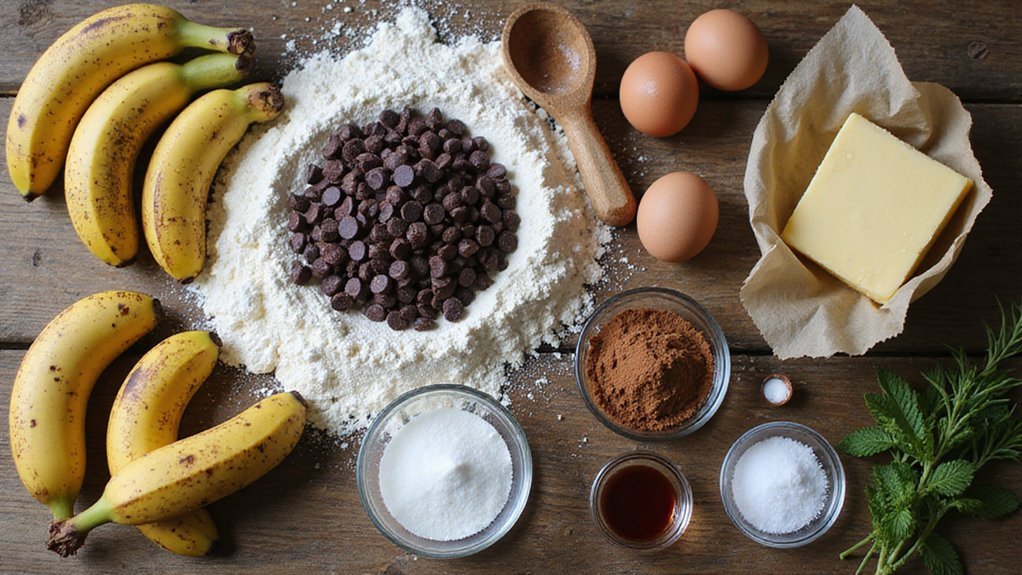 vegan marbled banana cookies