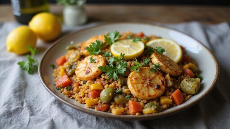 vegan paella for gatherings