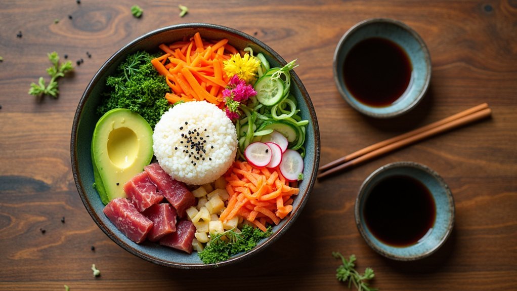vegan sushi bowl ingredients