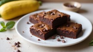 zucchini espresso brownies recipe