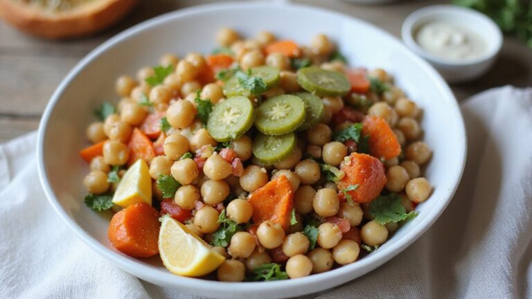 chickpea salad vibrant flavor