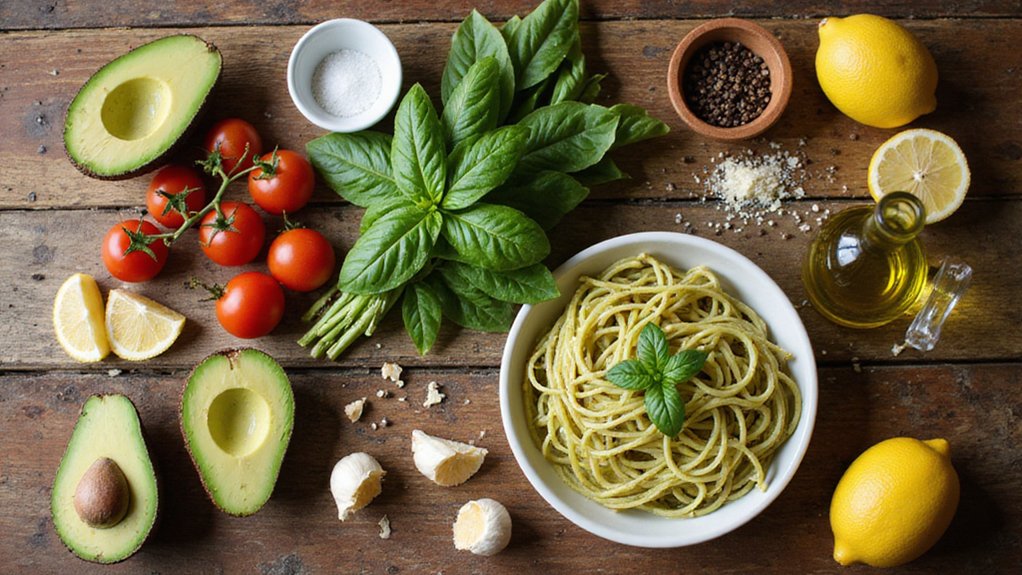 creamy avocado pasta delight