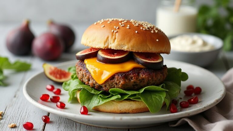 delicious fig burger recipe