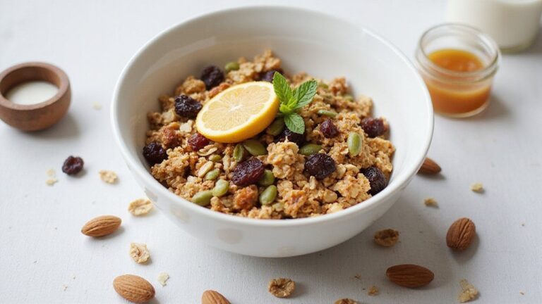 energizing ginger nut muesli