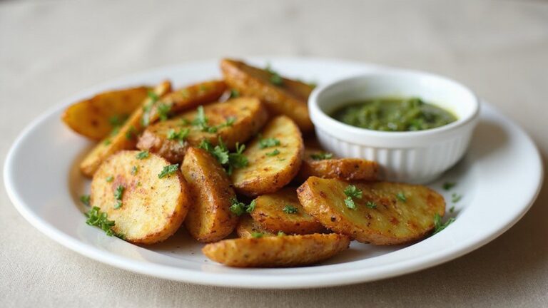 oil free potato wedges recipe