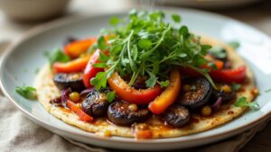 spicy portobello fajitas recipe