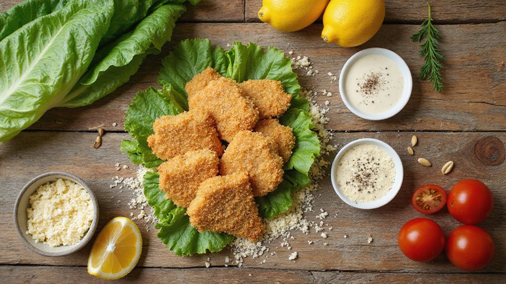 vegan caesar salad ingredients
