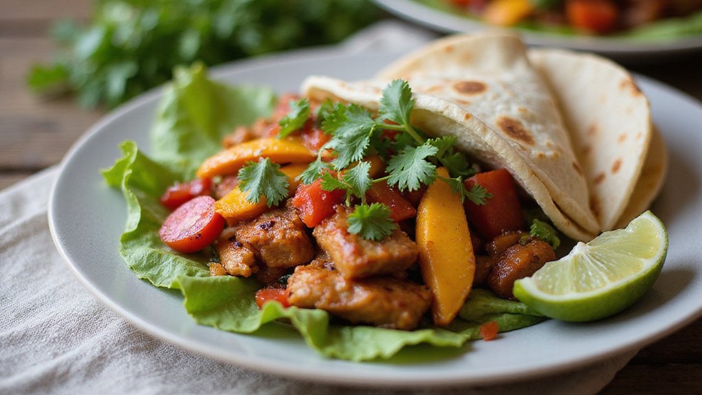 vegan chicken fajitas recipe