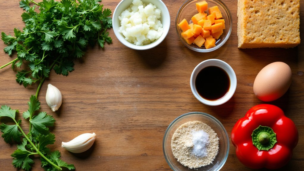 vegan rissole ingredient list