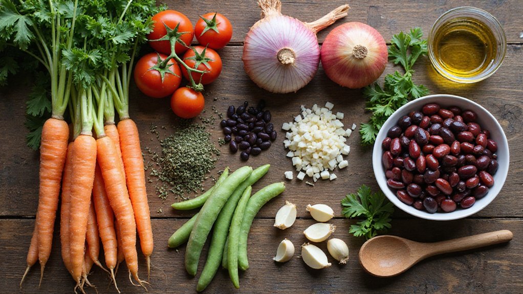 veggie packed protein soup recipe