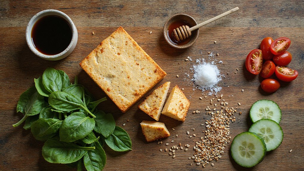 vibrant tofu salad recipe