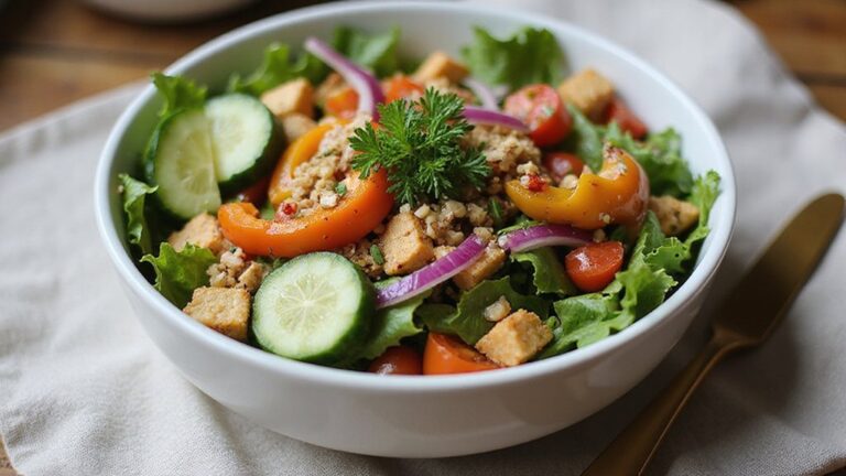 colorful nutritious vegetable mix
