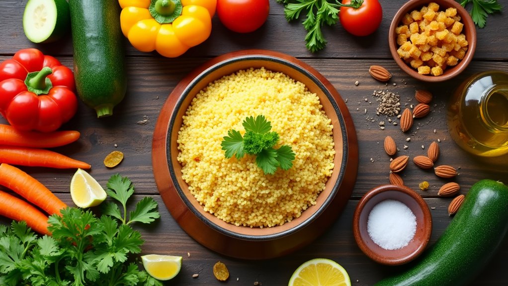 colorful spicy vegetable stew