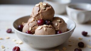 creamy christmas pudding ice cream