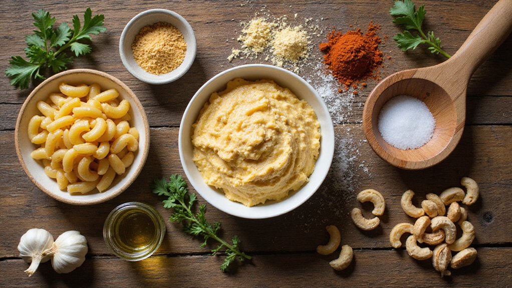 creamy smoky vegan mac and cheese