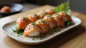 delicious sesame sushi recipe
