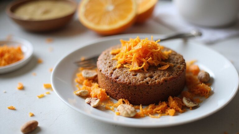 healthy raw carrot cake