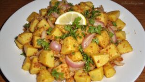 nepalese spiced potato salad