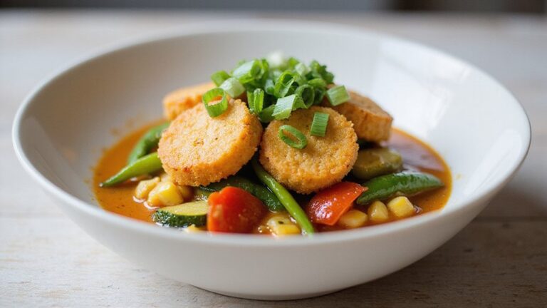 spicy colorful vegan curry