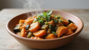 summer vegetable couscous