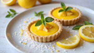 vegan lemon tart recipe