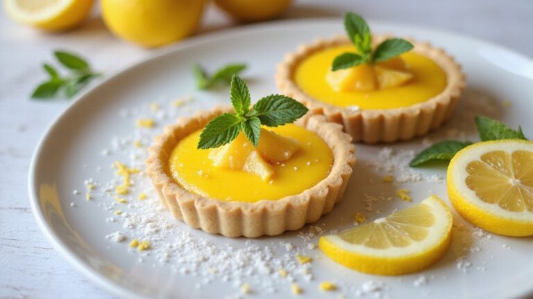 vegan lemon tart recipe