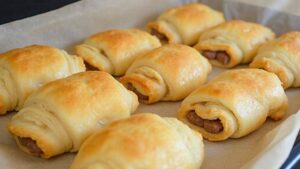 vegan savory bread rolls