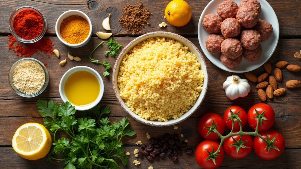 vibrant plant based couscous feast