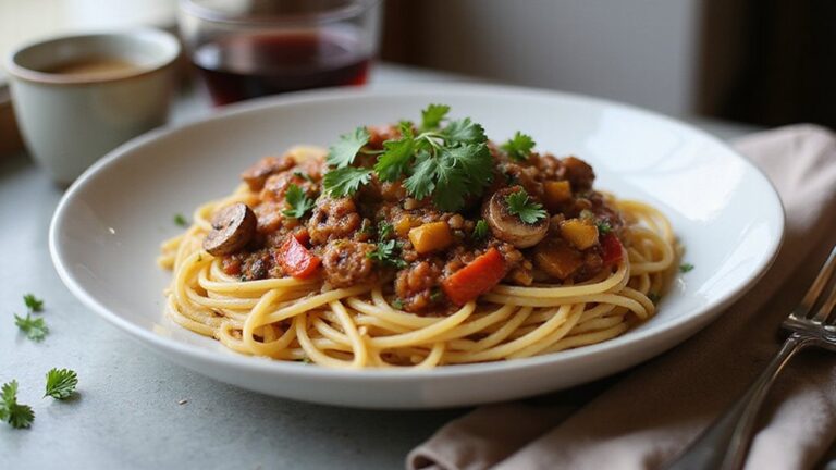 warm hearty veggie filled comfort