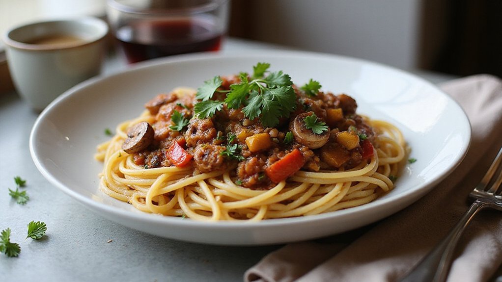 warm hearty veggie filled comfort